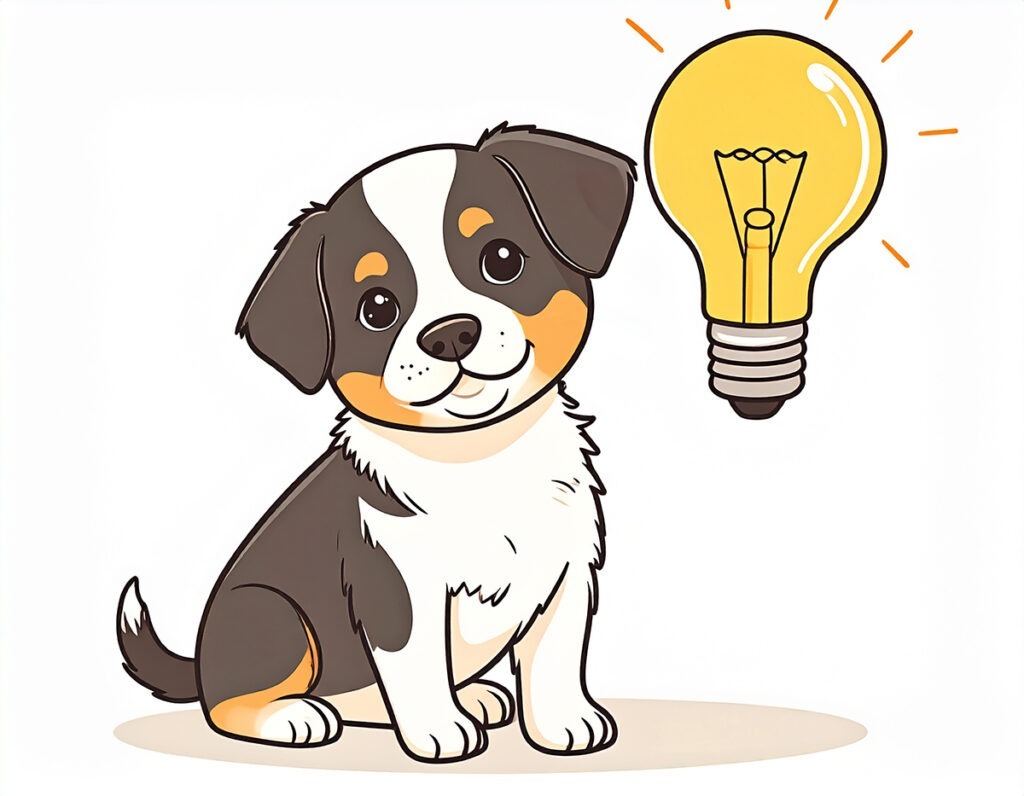dog with lightbulb2