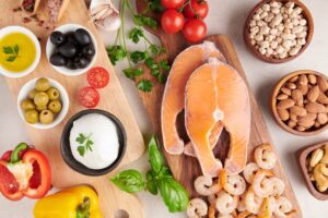 Food rich in omega fatty acids.